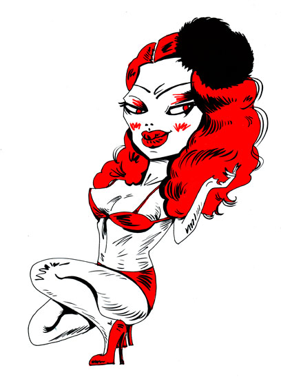 - Red pin-up (belles comme des camions)- page 101