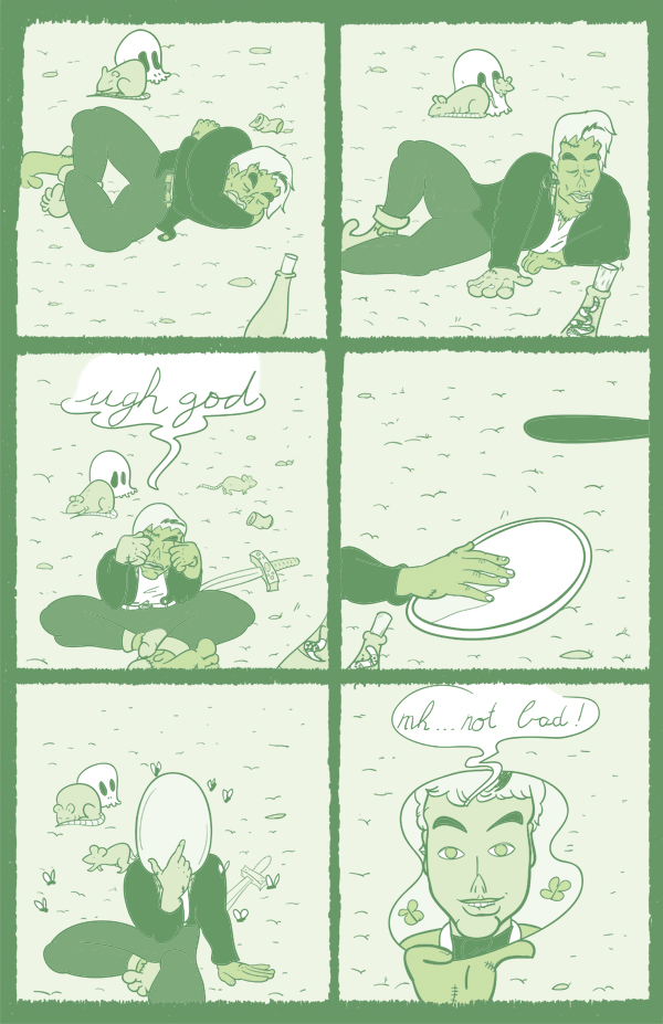 - Breaktime with Frankenstein- page 8