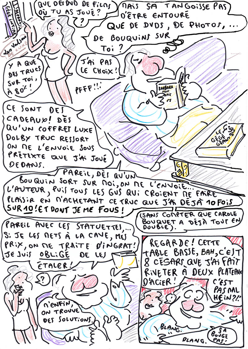 - GERARD DEPARDIEU : JOURNAL D'UN CONFINEMENT (ex : Journal d'un beauf en exil)- page 15