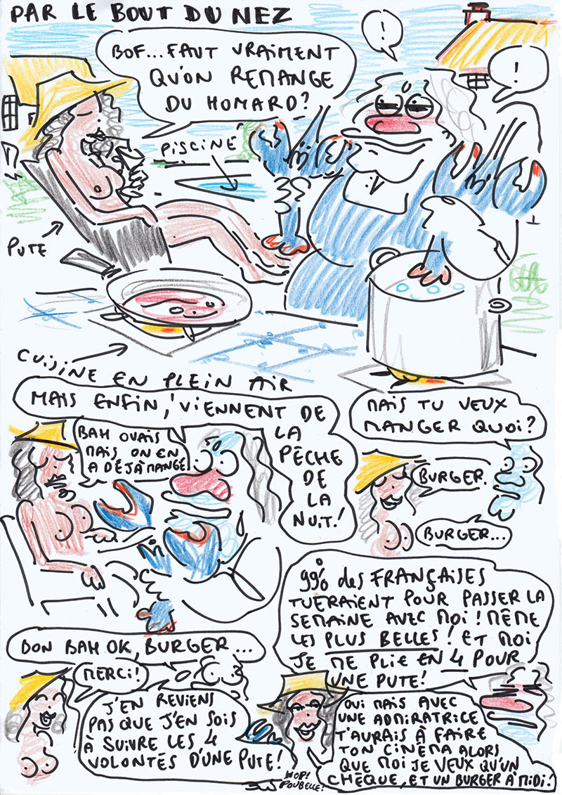 - GERARD DEPARDIEU : JOURNAL D'UN CONFINEMENT (ex : Journal d'un beauf en exil)- page 11