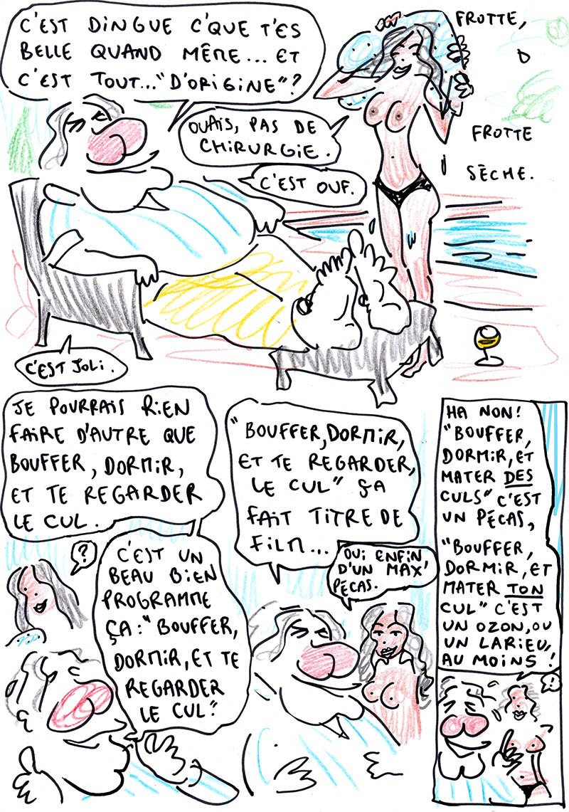 - GERARD DEPARDIEU : JOURNAL D'UN CONFINEMENT (ex : Journal d'un beauf en exil)- page 14