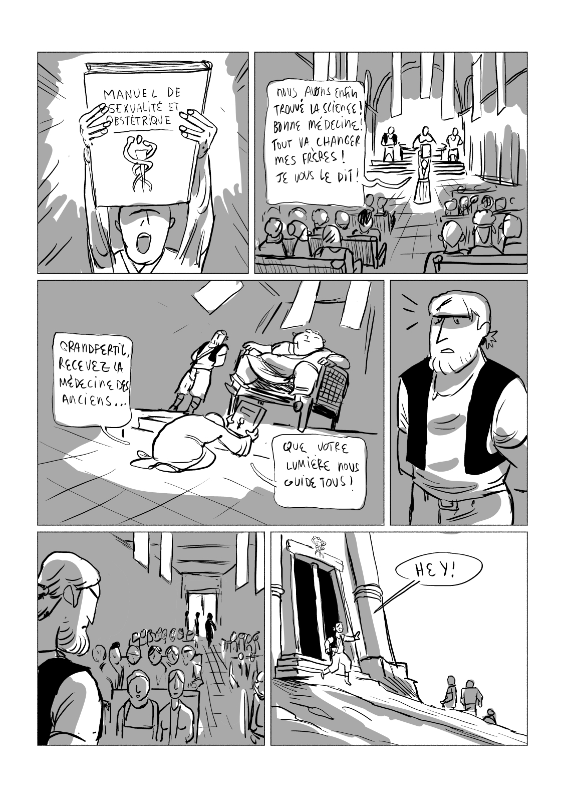 - En Double - Les Escargots et le pape.- page 5