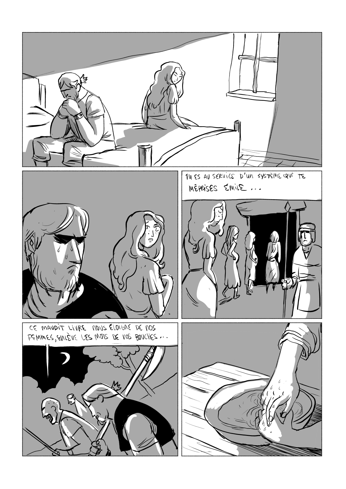 - En Double - Les Escargots et le pape.- page 8