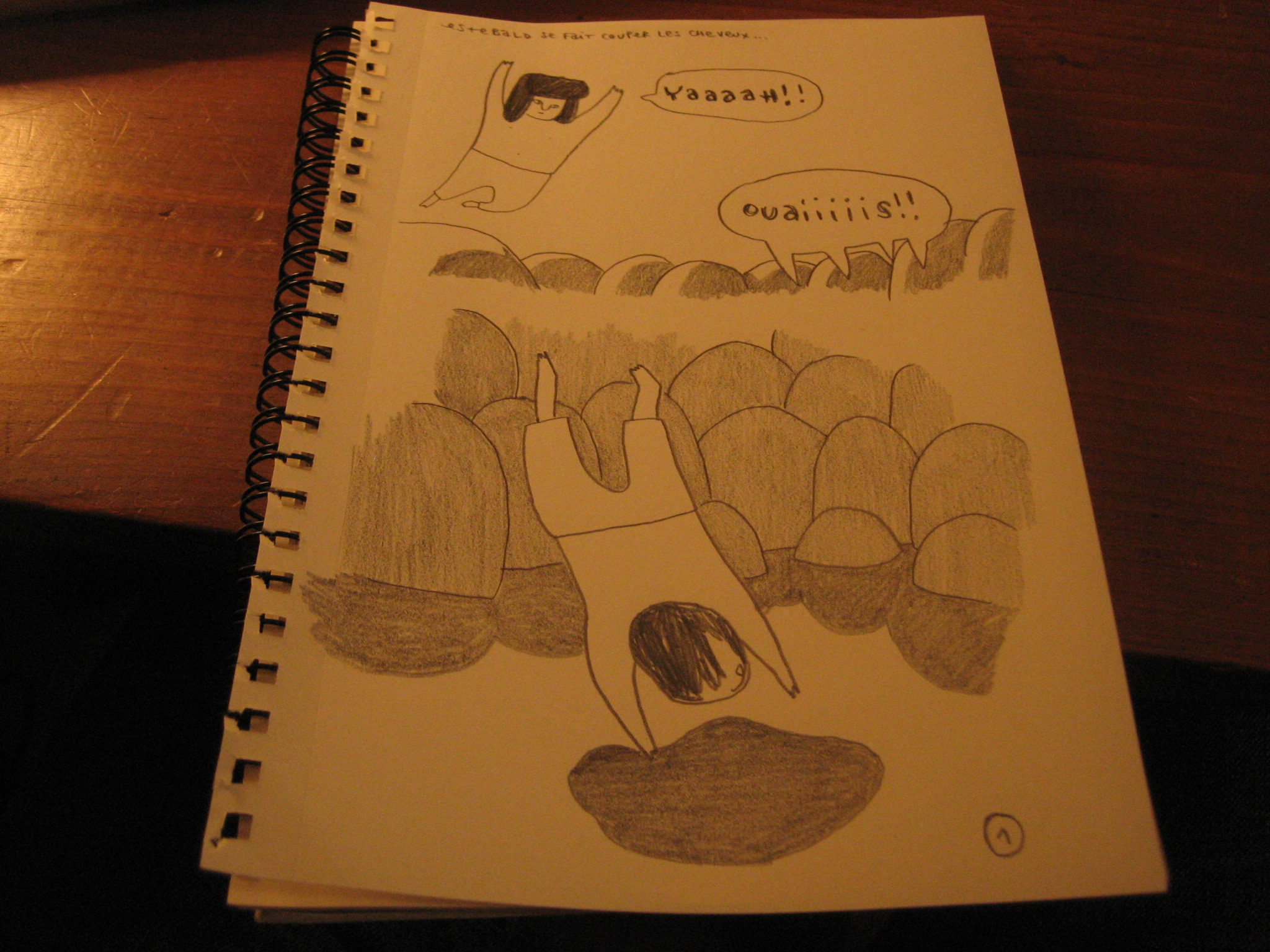 - Estebald Se Fait Couper Les Cheveux- page 1