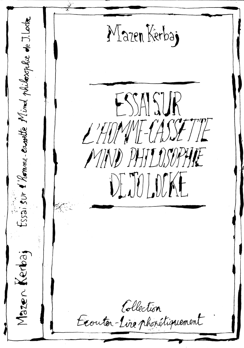 - Essai sur l'Homme-Cassette Mind Philosophie de Jo Locke- page 1