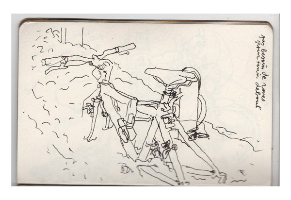 - L'hiver, les vélos- page 33