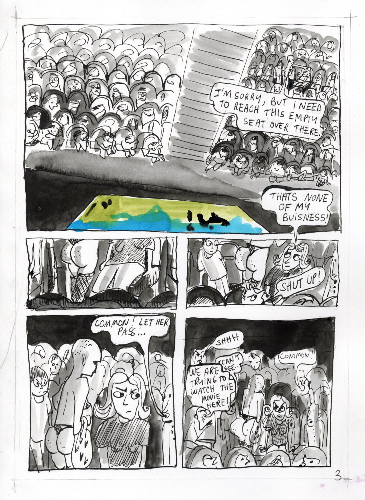 - Brigitte goes to the cinema- page 3