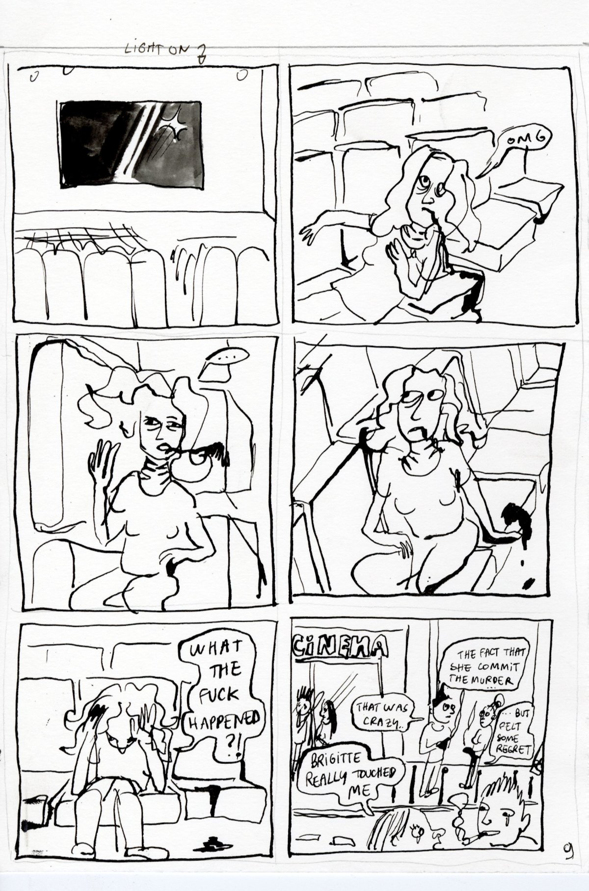 - Brigitte goes to the cinema- page 9