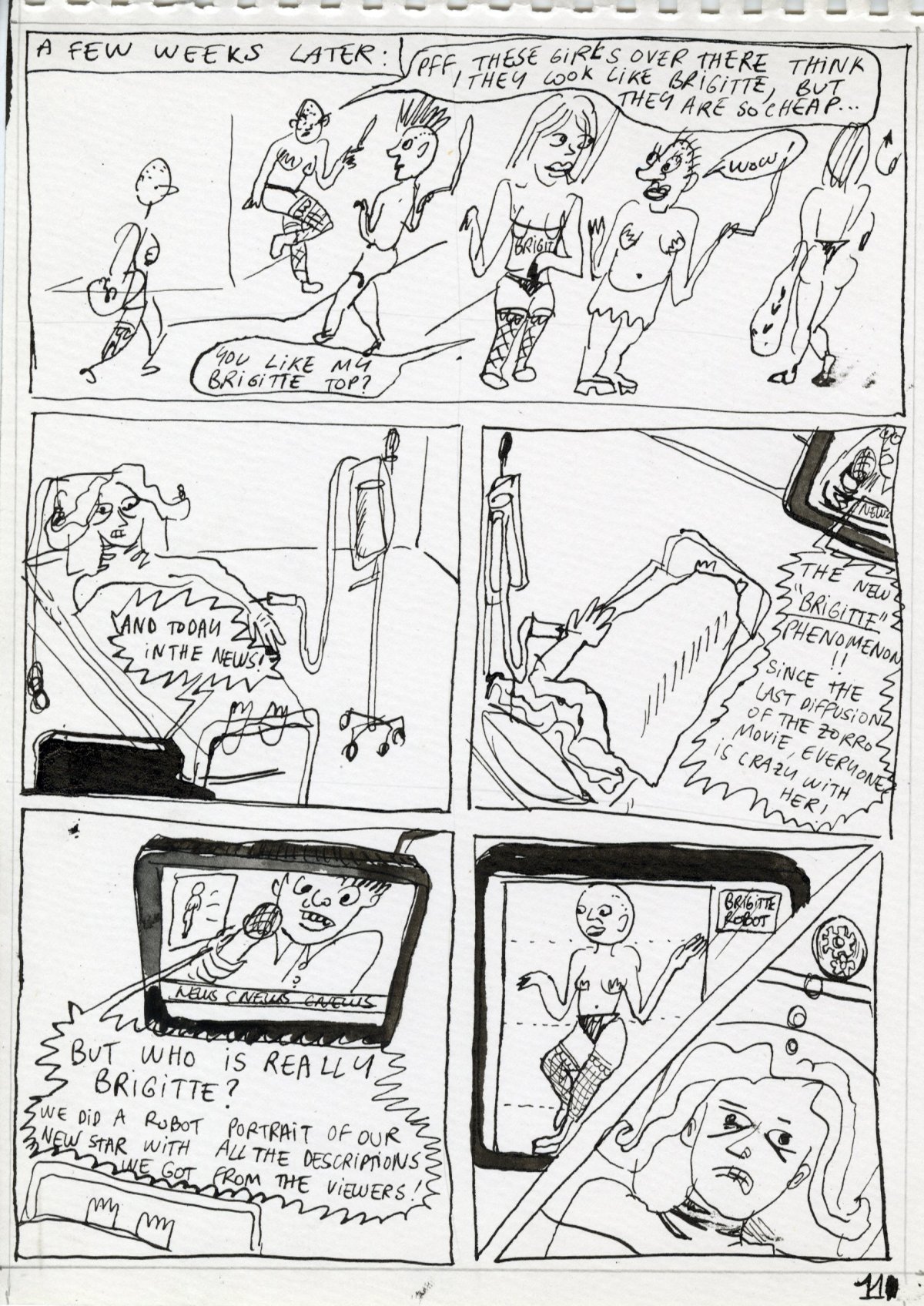 - Brigitte goes to the cinema- page 11