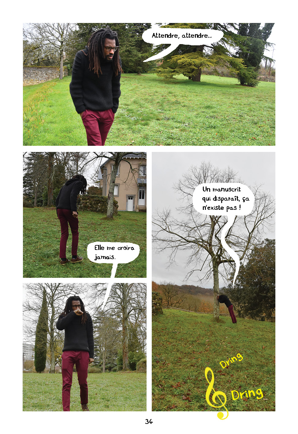 - J'ai pris racine- page 33