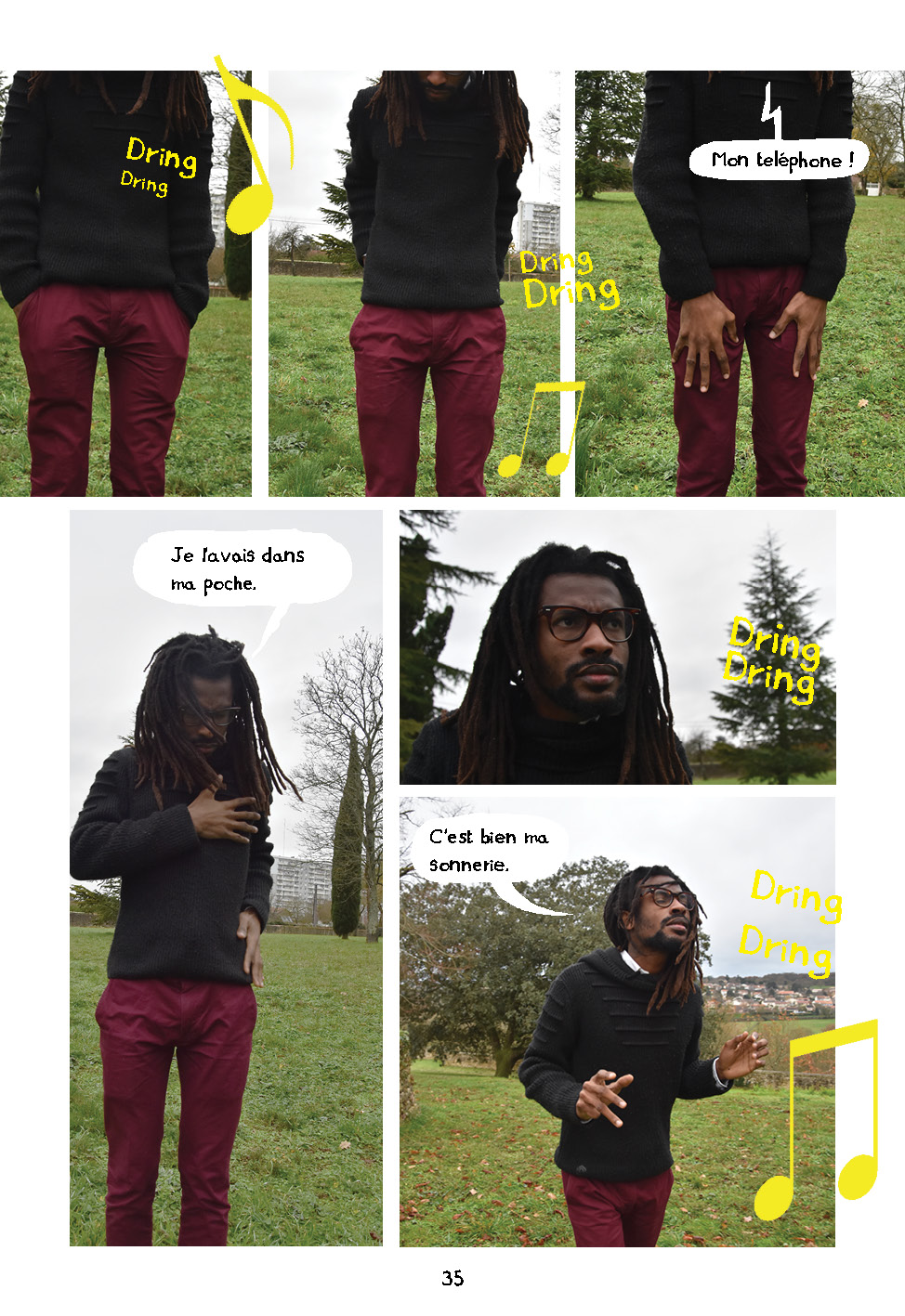 - J'ai pris racine- page 34