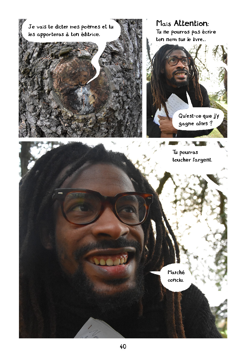 - J'ai pris racine- page 39