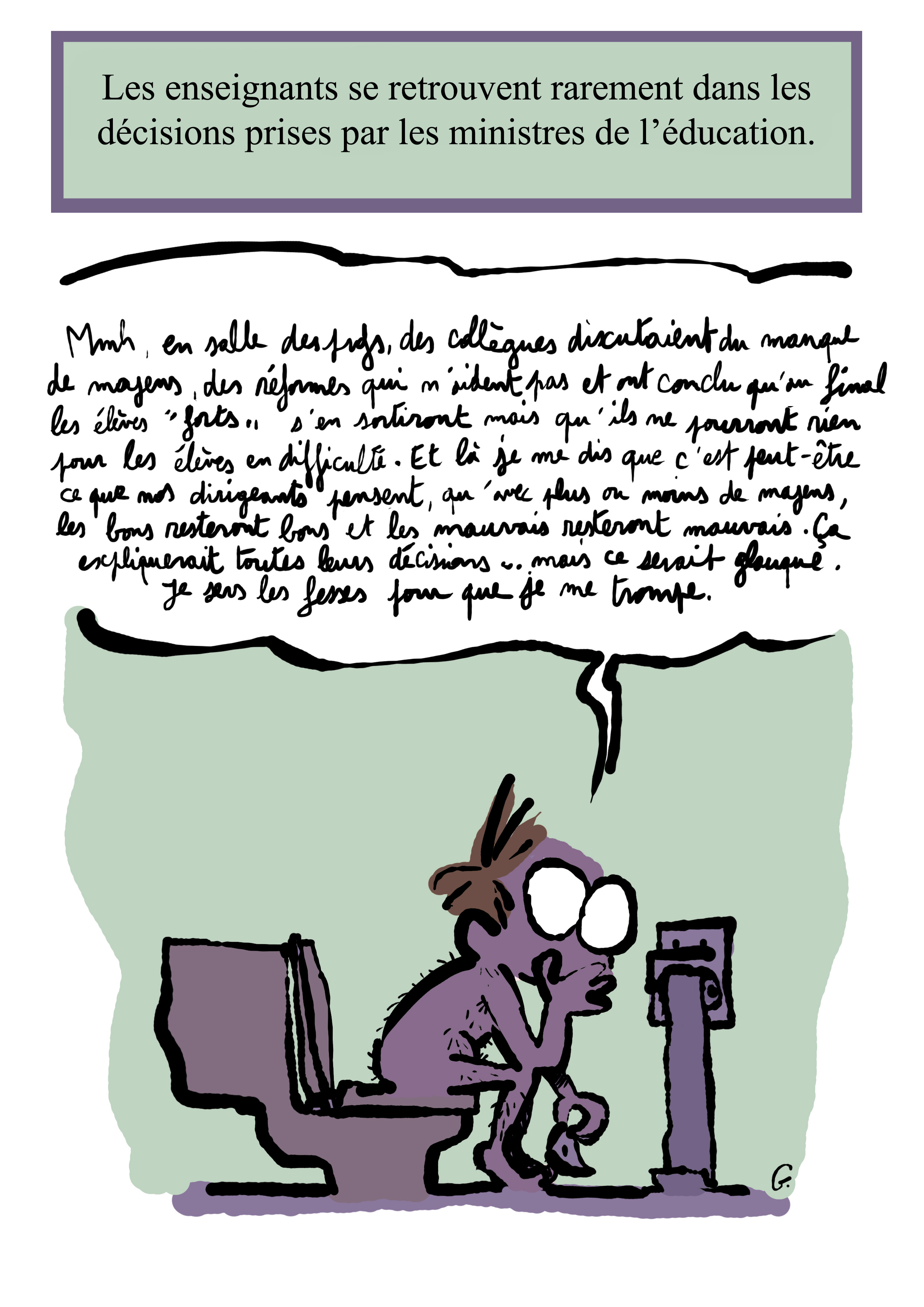- Ma vie de prof (c'est un titre de merde, on est d'accord)- page 112