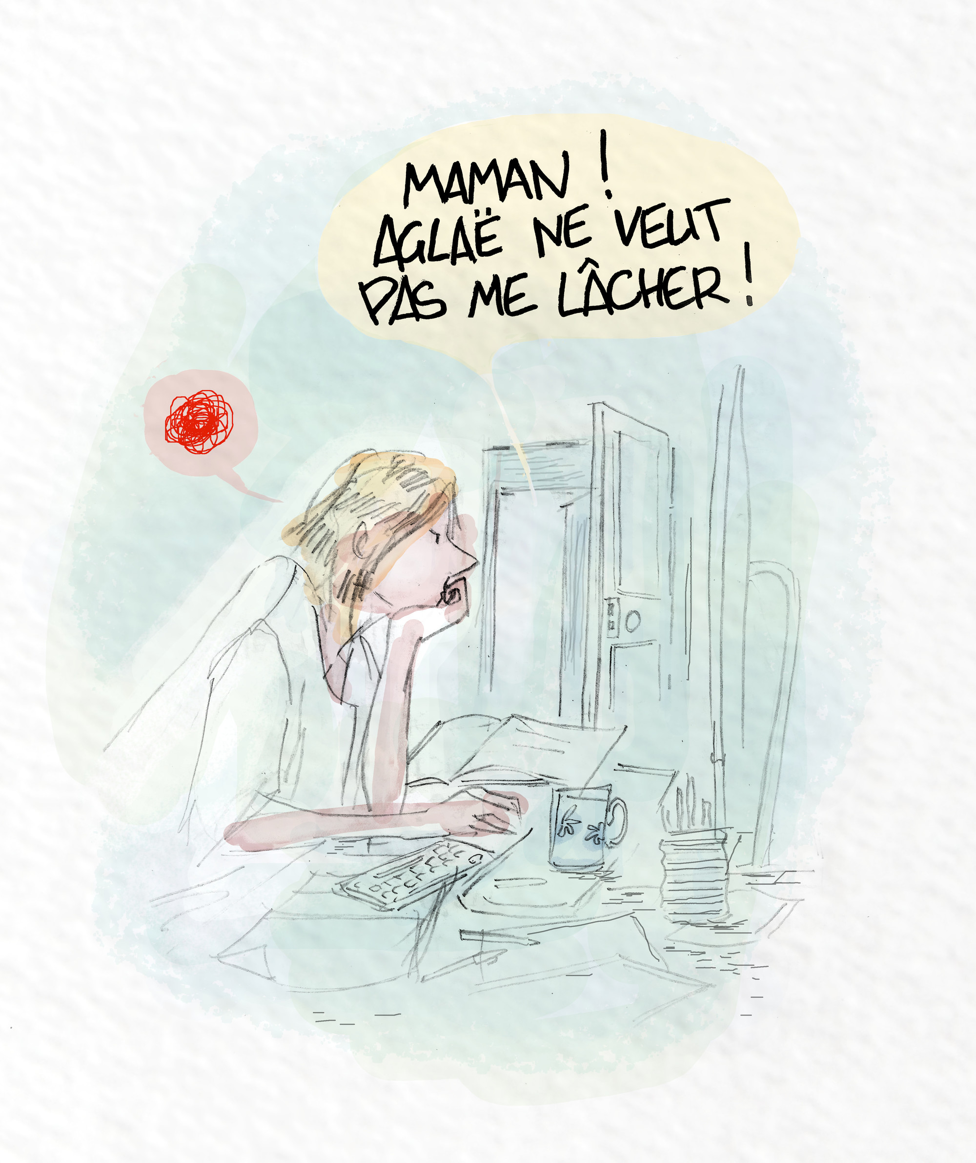 - Télétravail au temps du Corona.- page 1