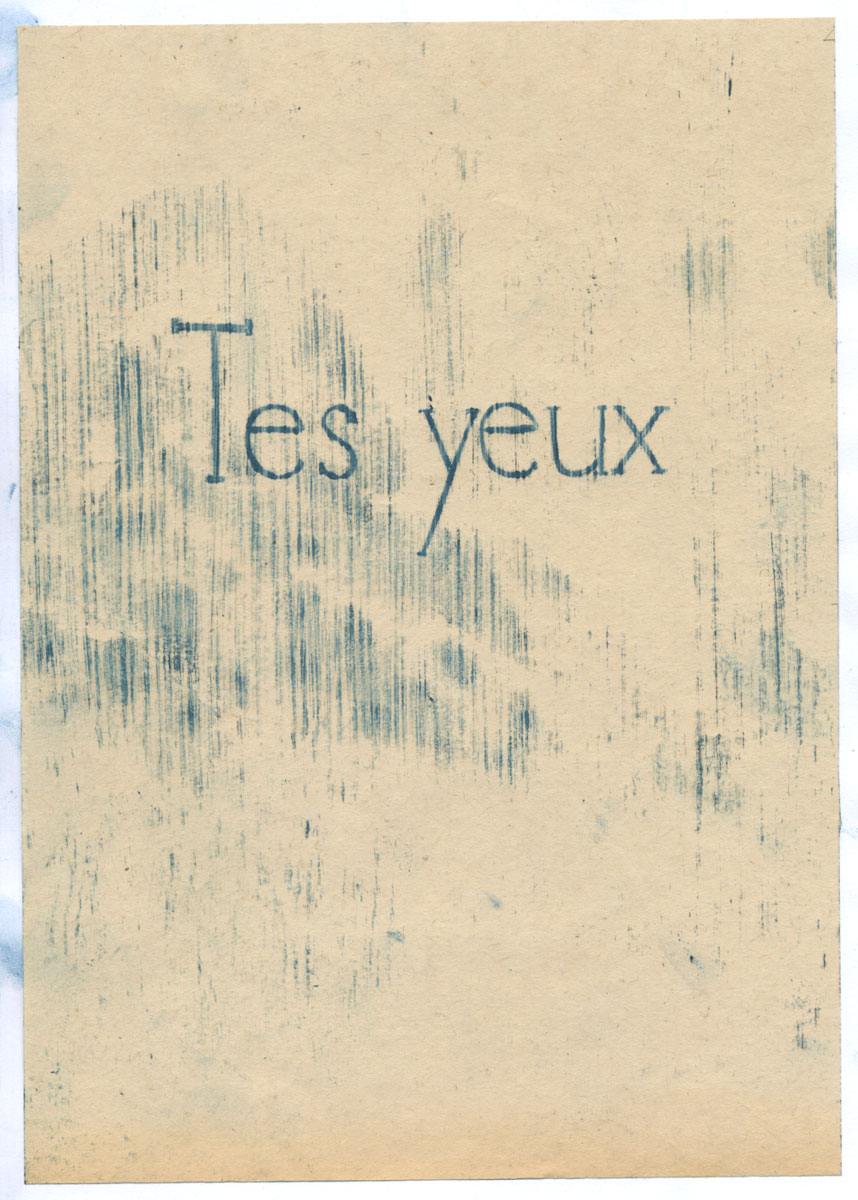 - Tes yeux- page 1