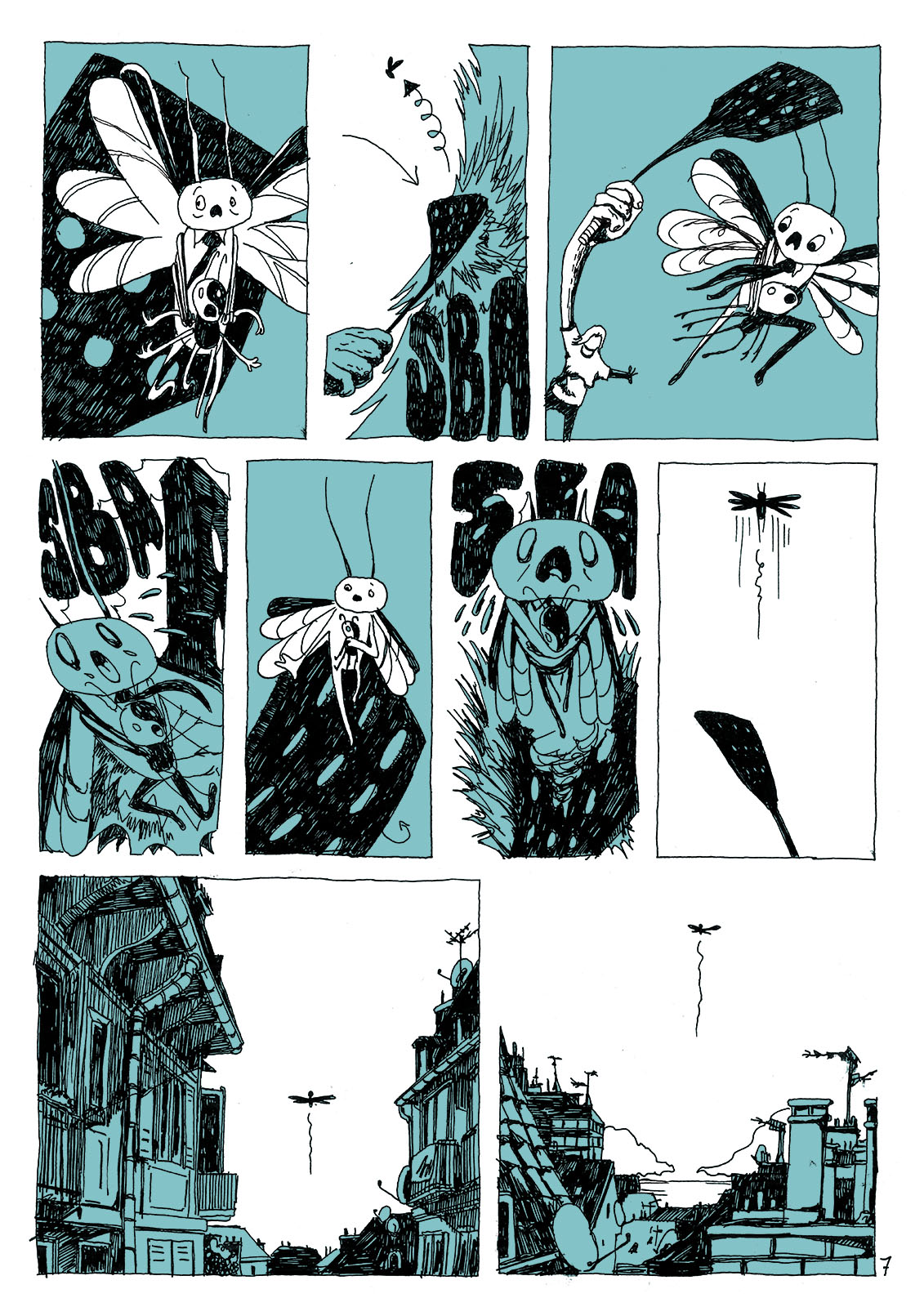 - La coccinella e la città- page 7