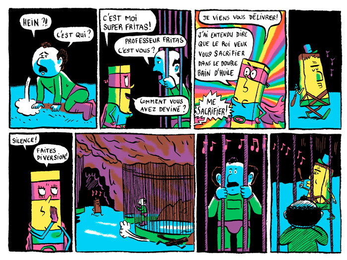 - La planète des frites- page 17