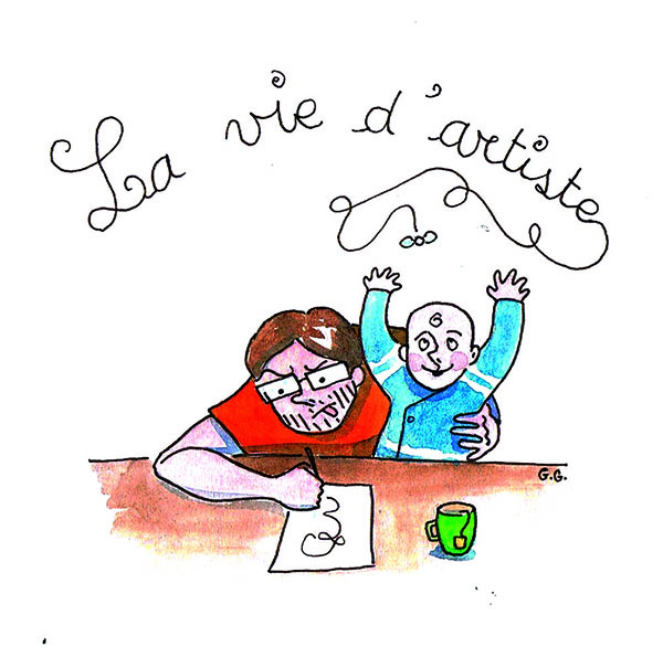 - La vie d'artiste- page 1