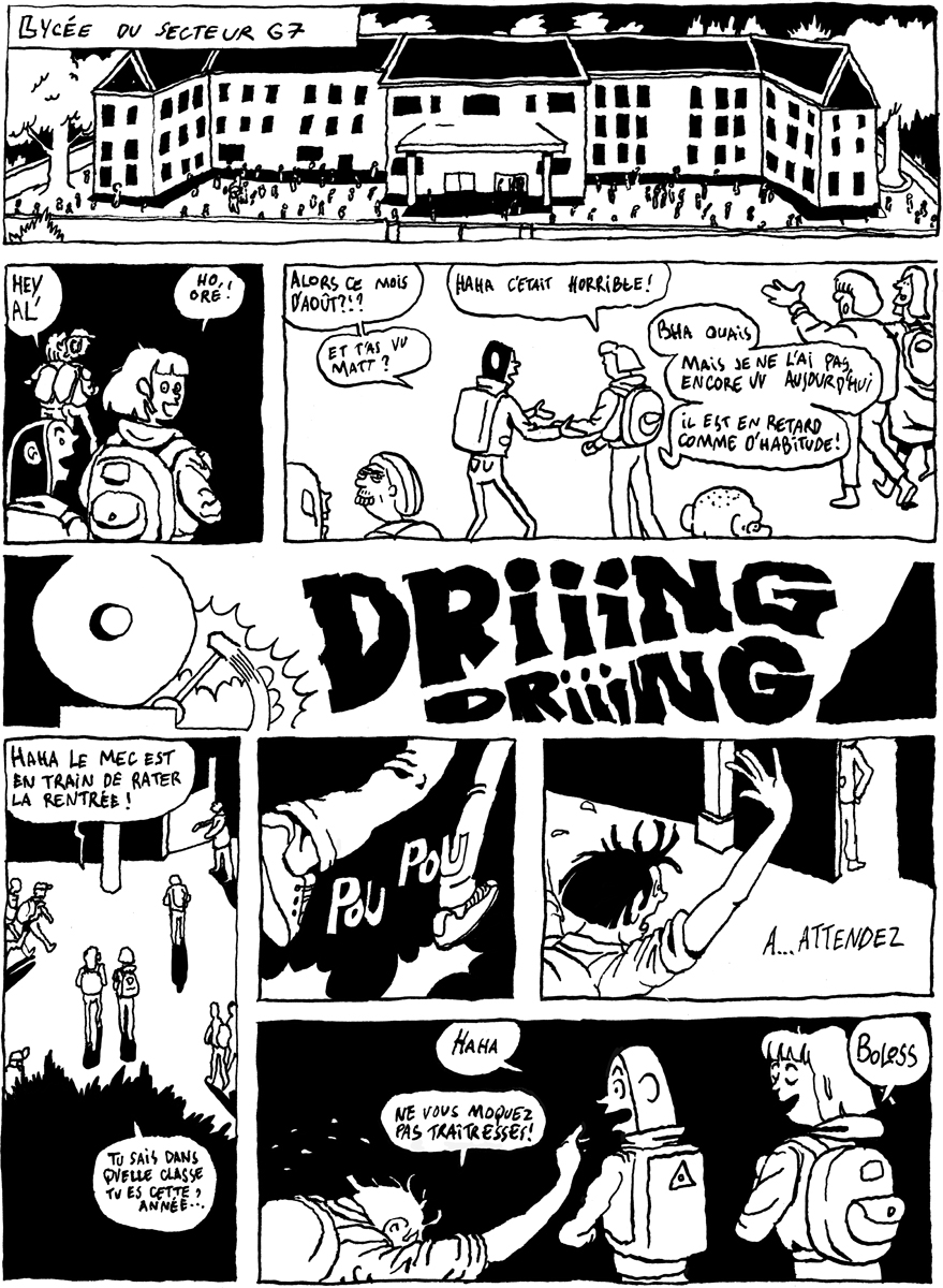 - La disparition- page 1