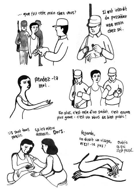 - la main du soldat- page 8