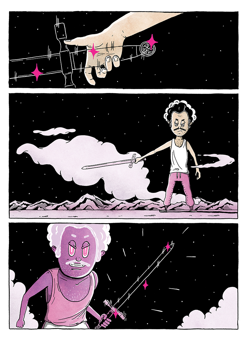 - HERO OVERDRIVE Larry Vous Aime #5- page 34