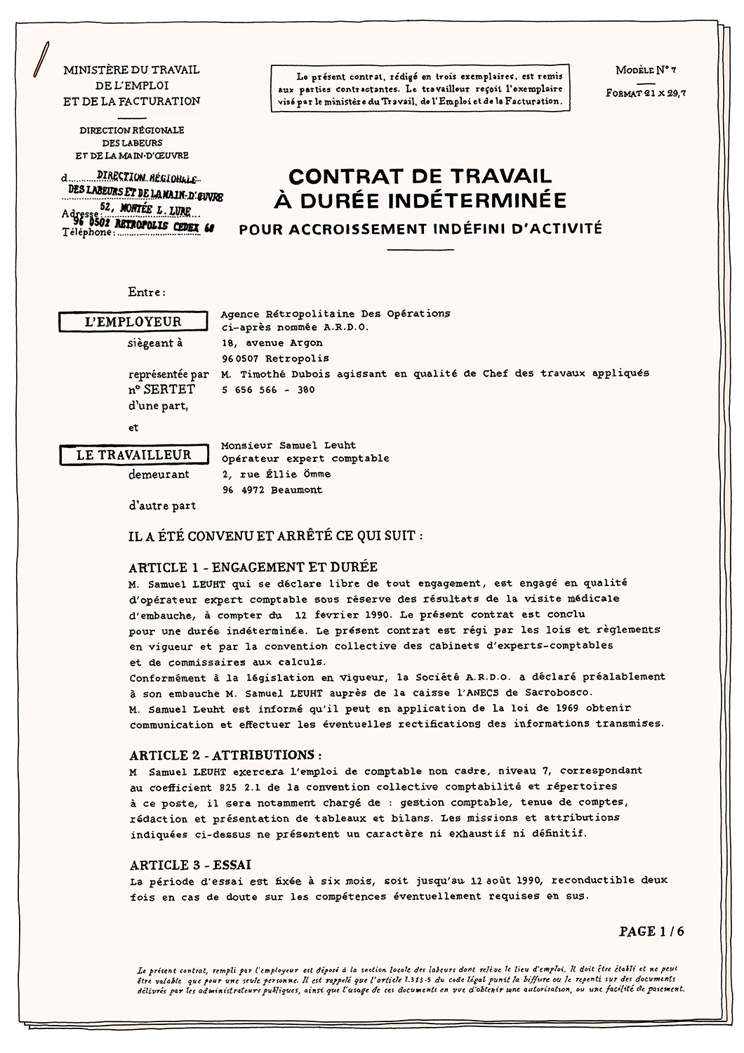 - Le dessein du chiffre sept- page 15