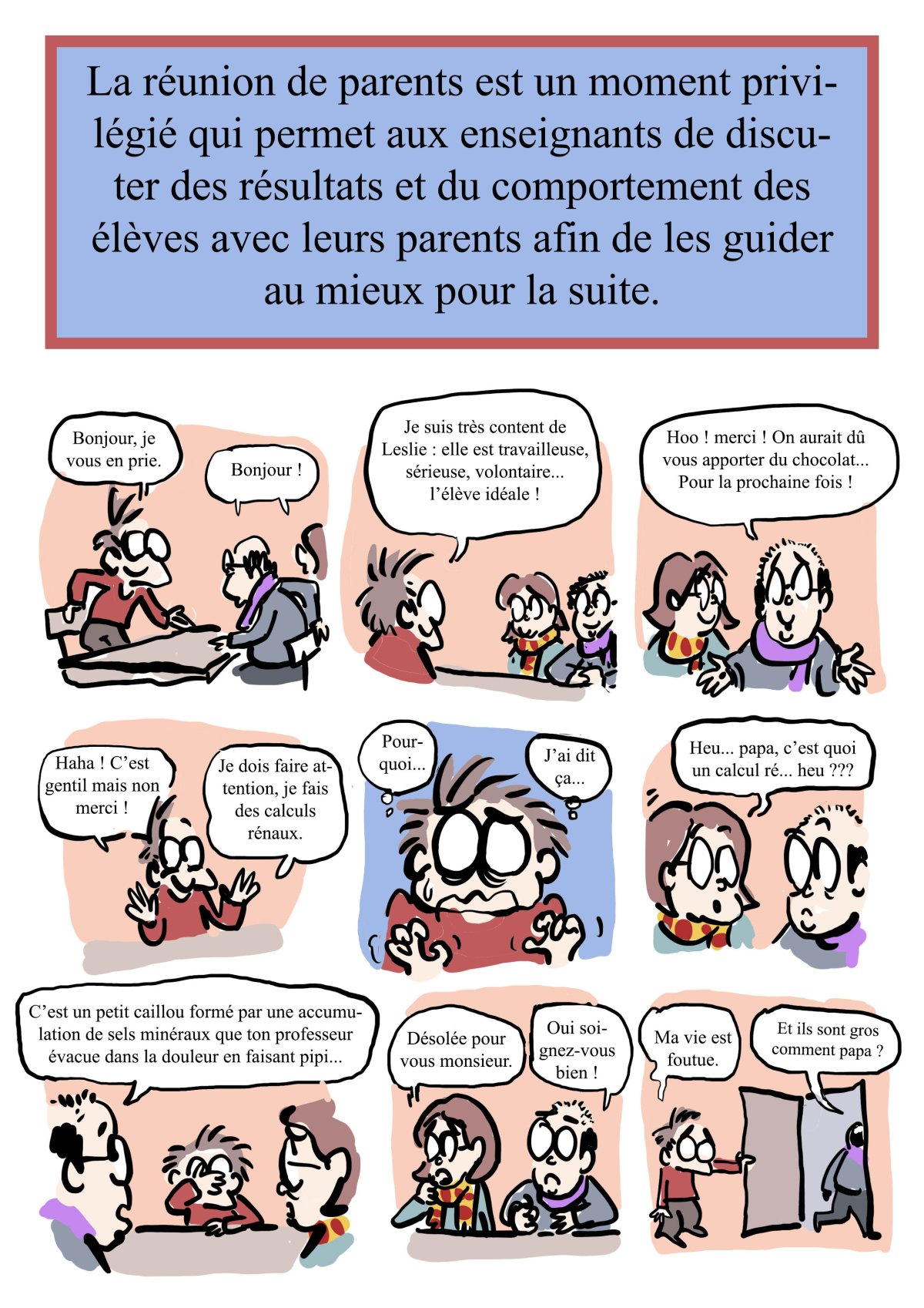 - Ma vie de prof (c'est un titre de merde, on est d'accord)- page 334