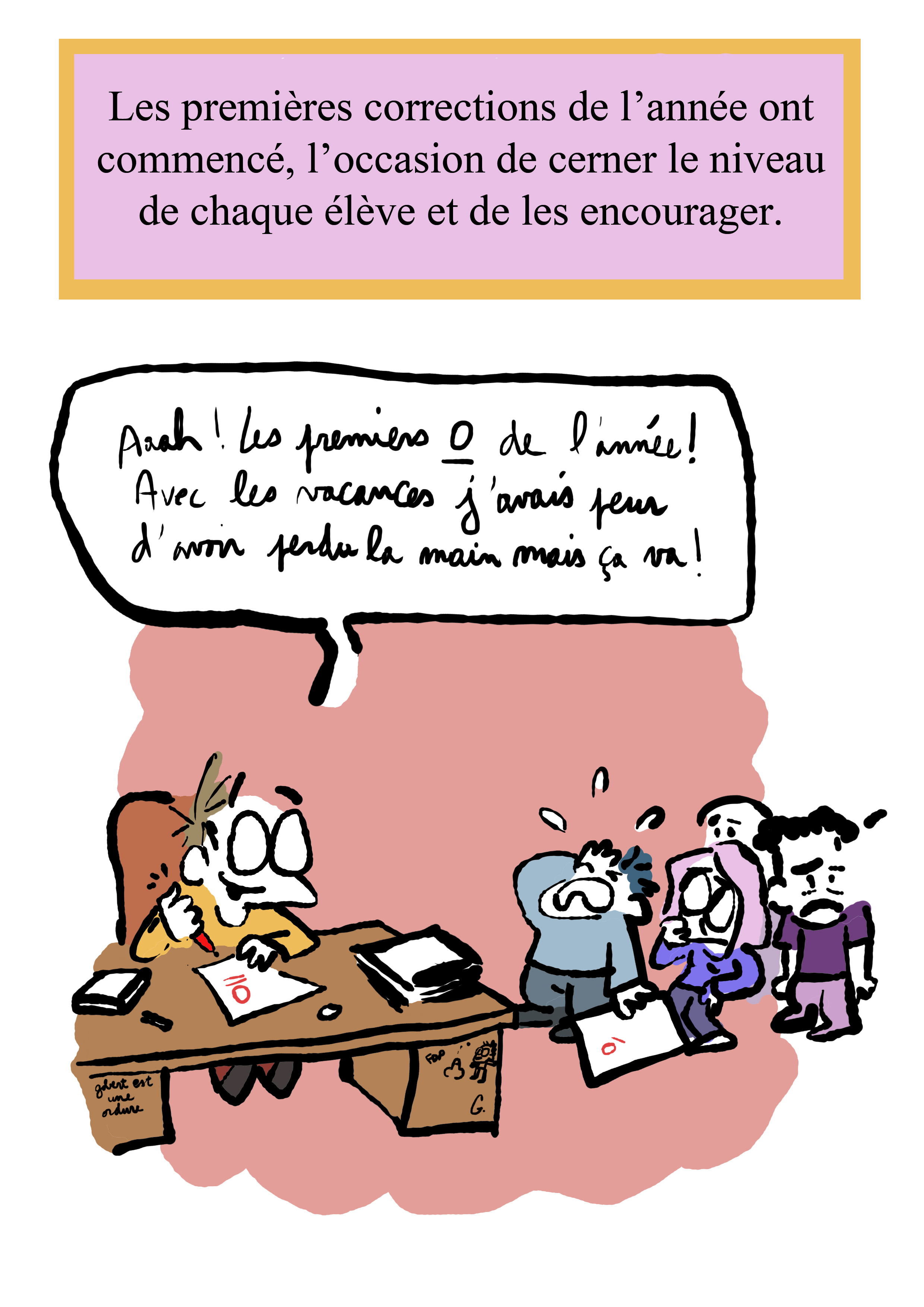 - Ma vie de prof (c'est un titre de merde, on est d'accord)- page 105