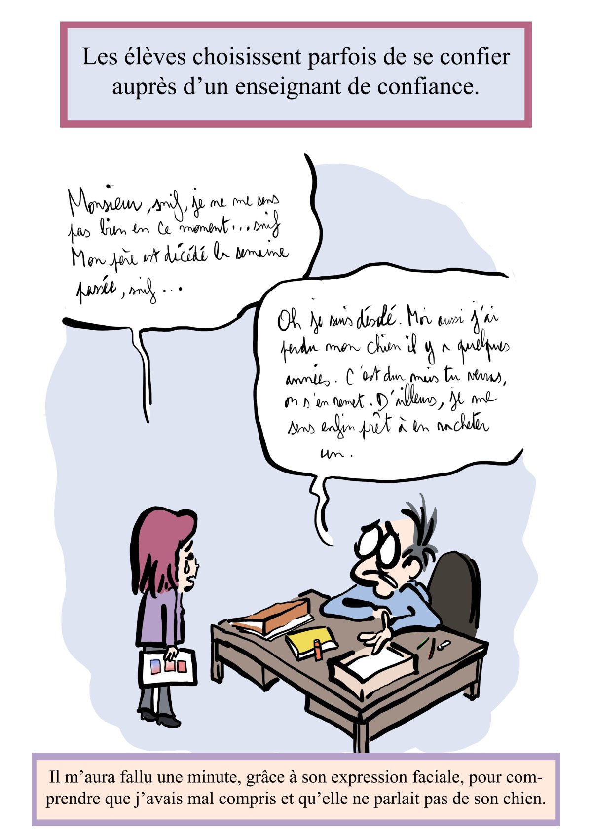- Ma vie de prof (c'est un titre de merde, on est d'accord)- page 341