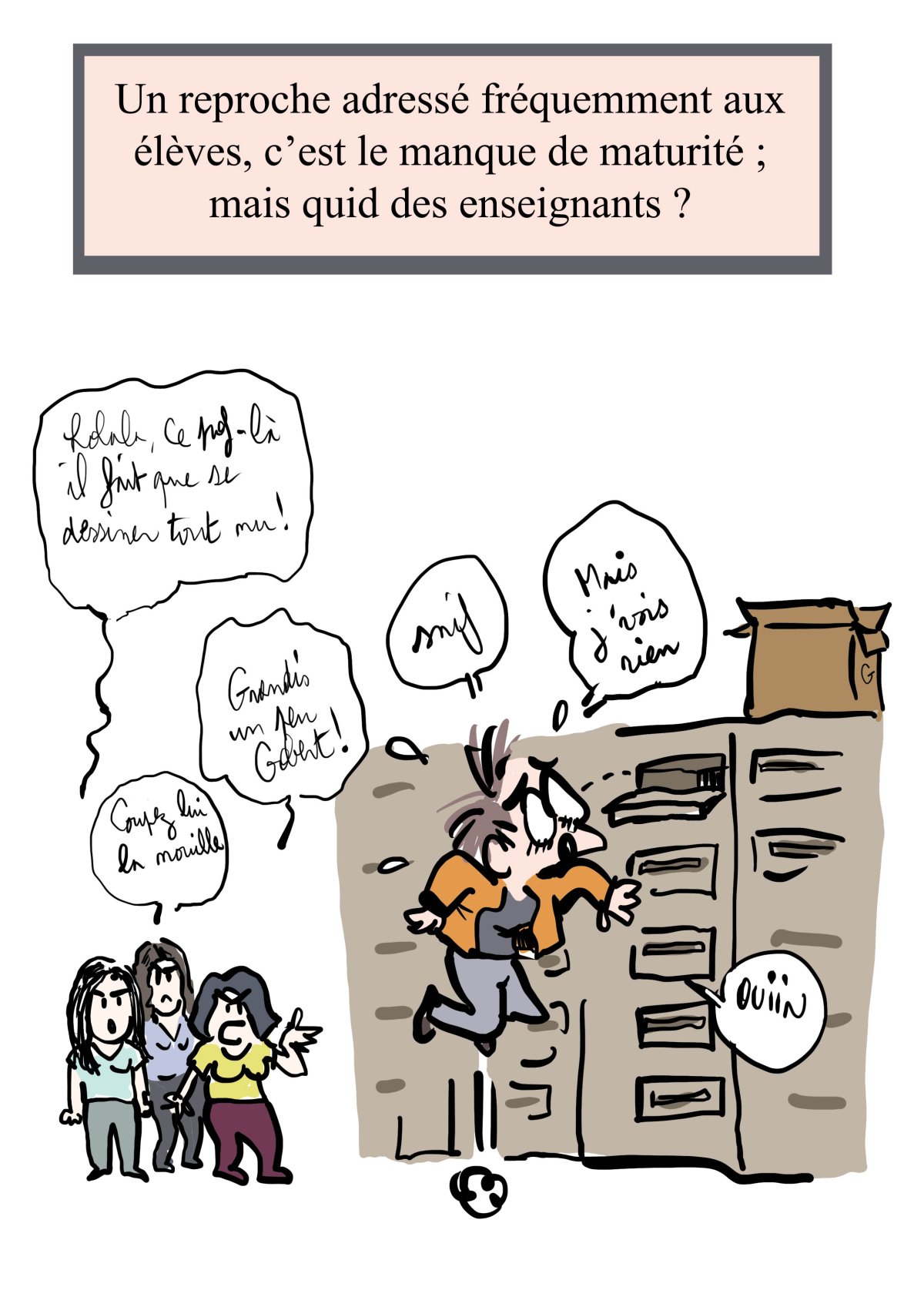 - Ma vie de prof (c'est un titre de merde, on est d'accord)- page 269