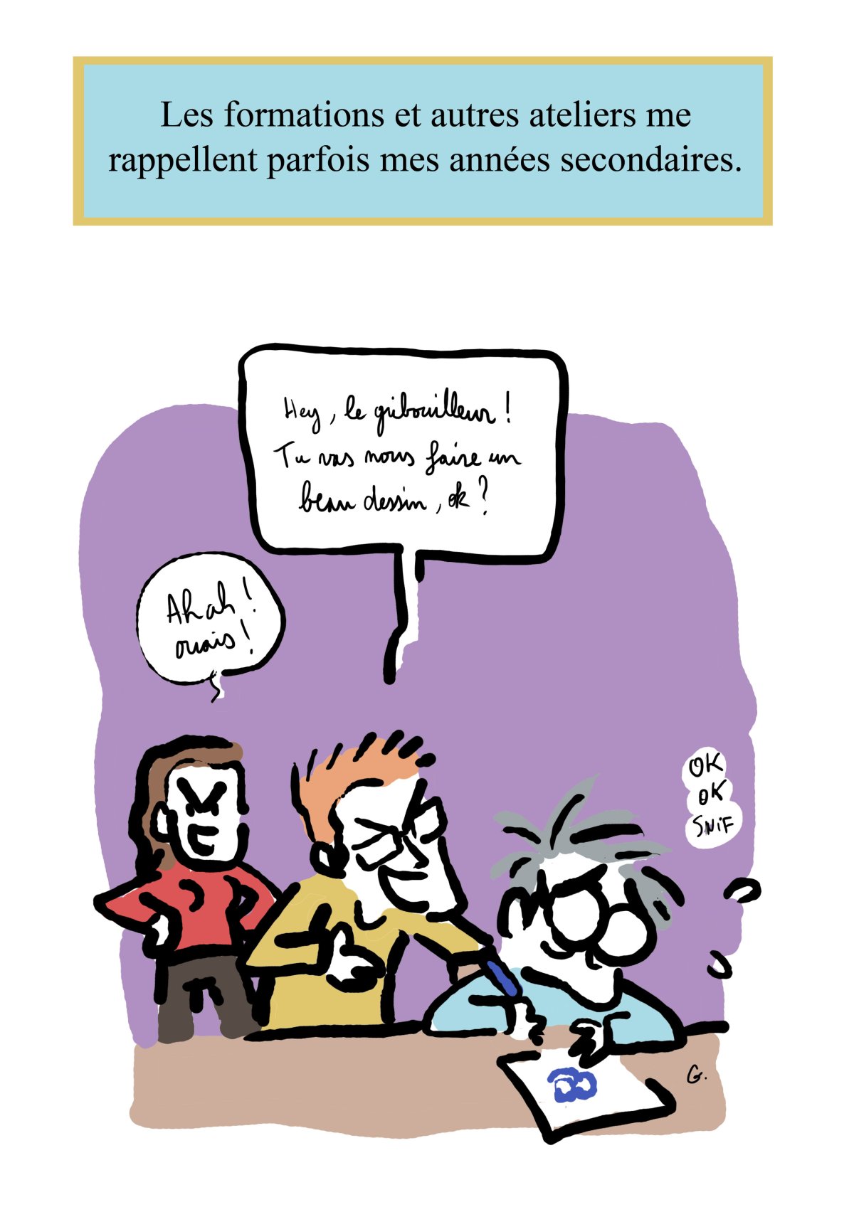 - Ma vie de prof (c'est un titre de merde, on est d'accord)- page 167