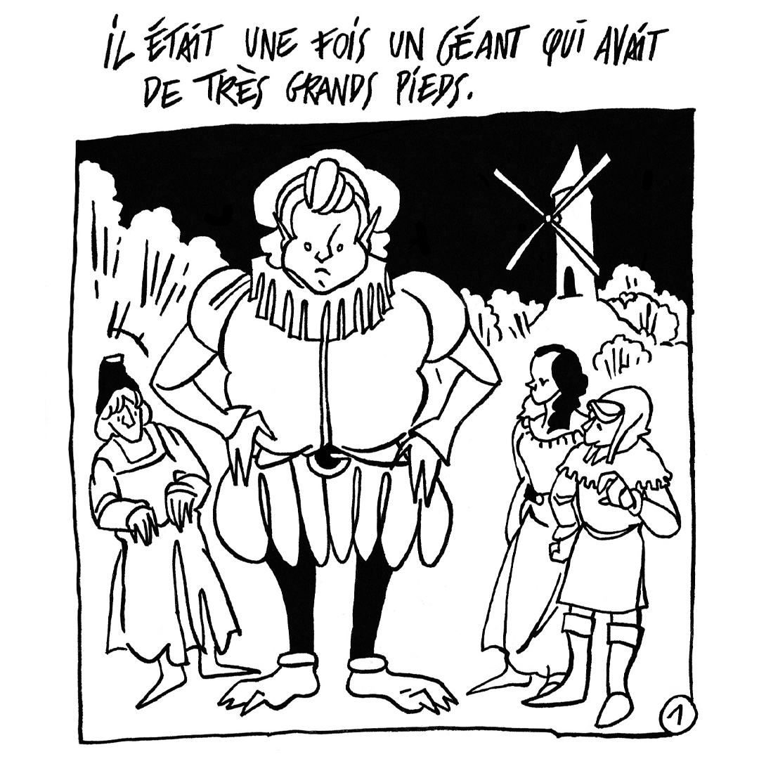 - Le Géant a des grands pieds- page 1