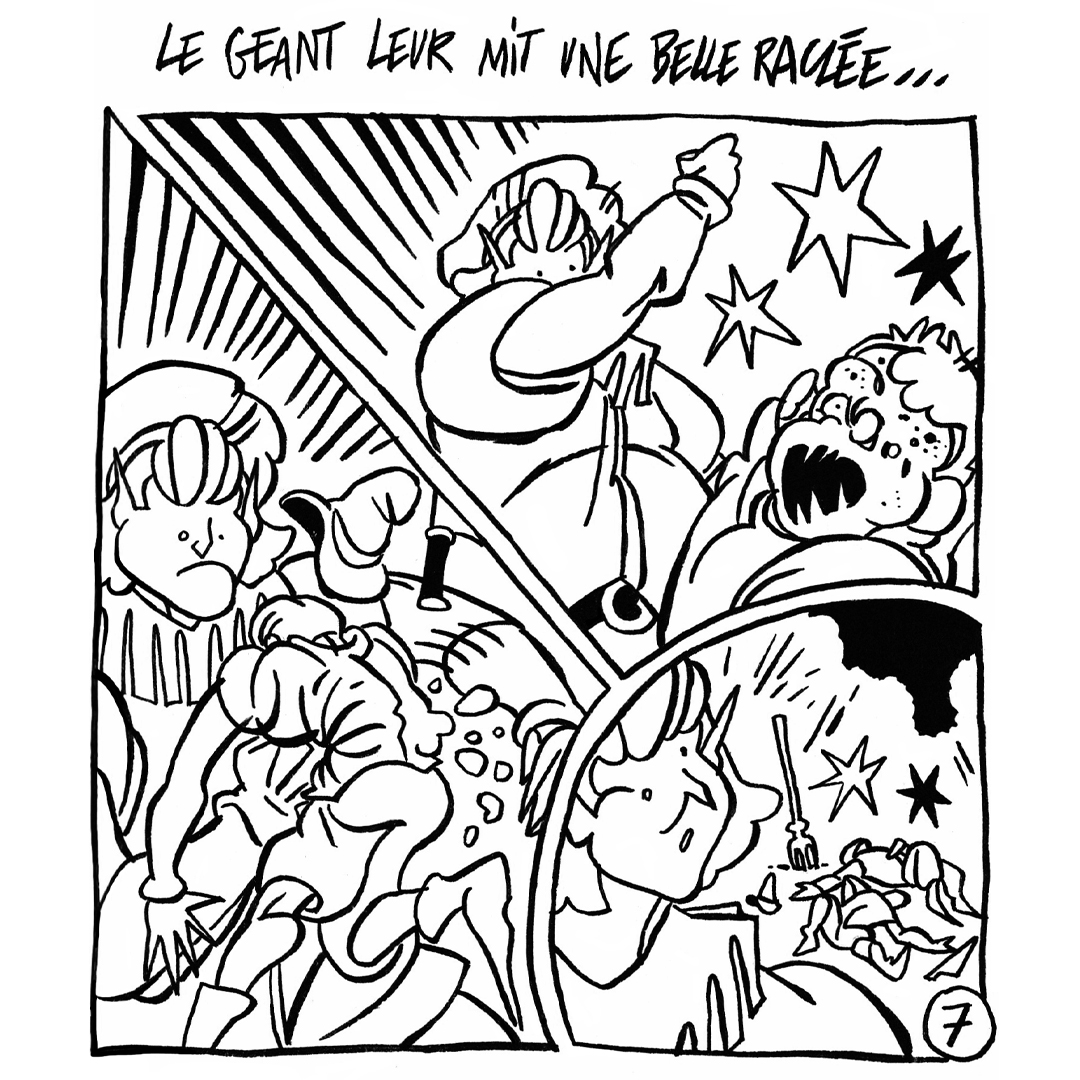 - Le Géant a des grands pieds- page 7