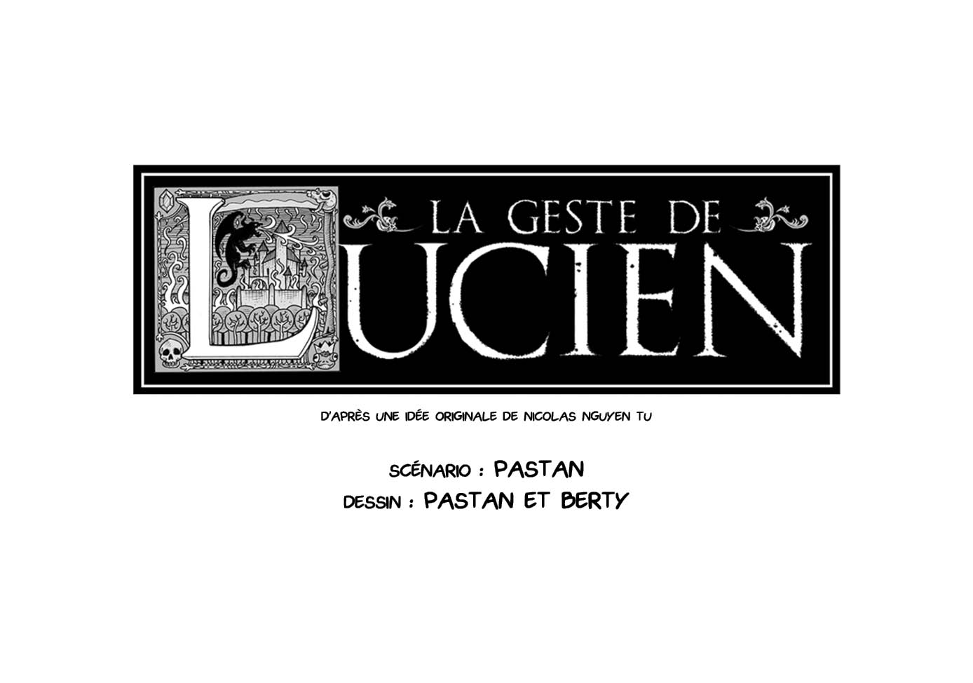 - La Geste de Lucien- page 1