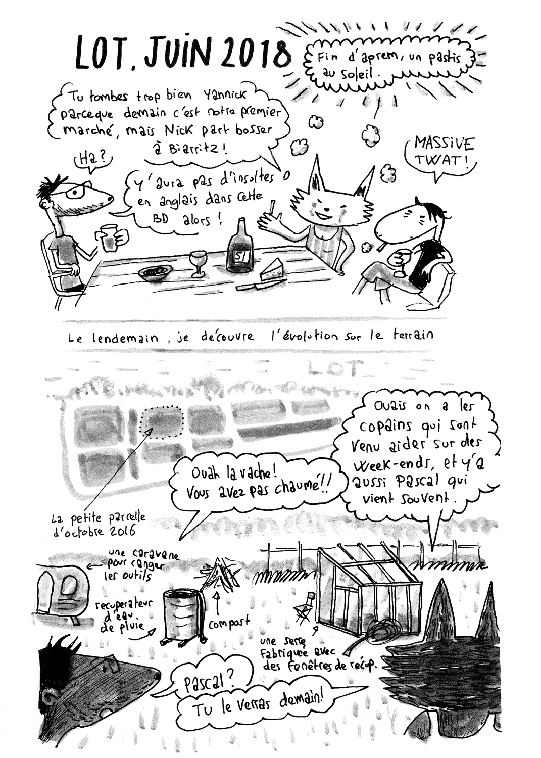 - L'île aux légumes- page 7