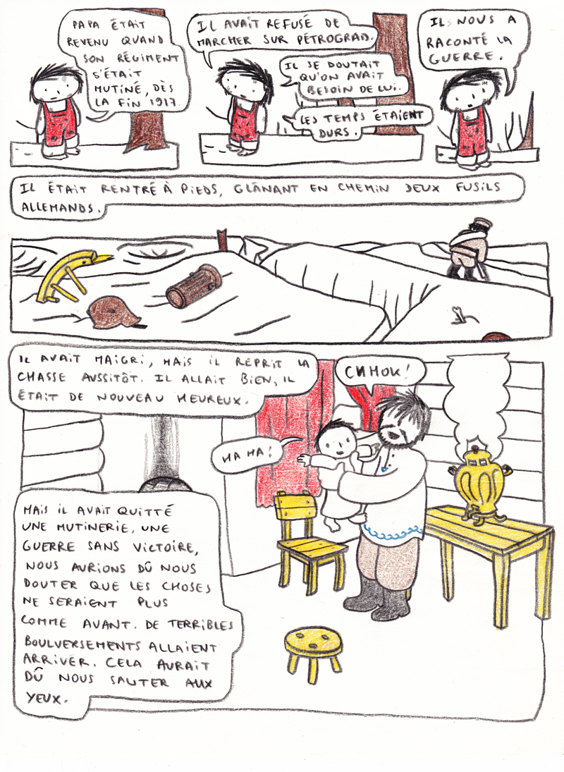 - la femme du moujik- page 22