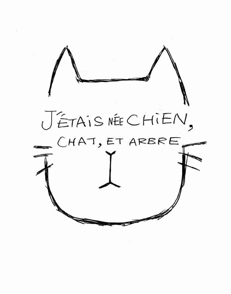- J'étais née chien, chat et arbre - page 1