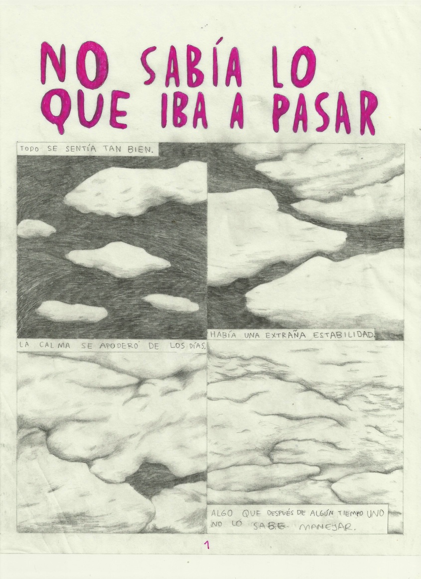 - No sabía lo que iba a pasar- page 1
