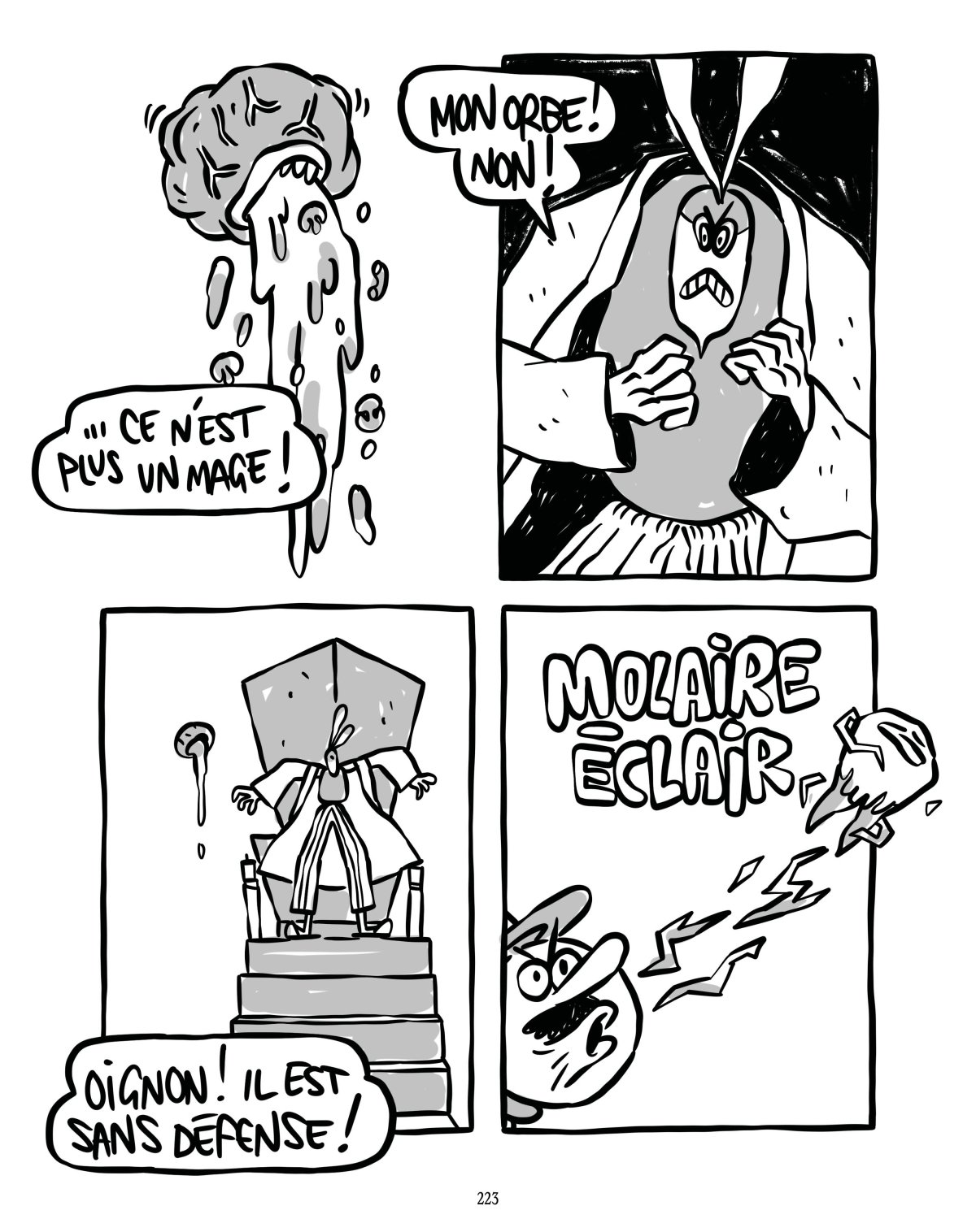 - Oignon, Mage Niveau 1 (dark fantasy)- page 223