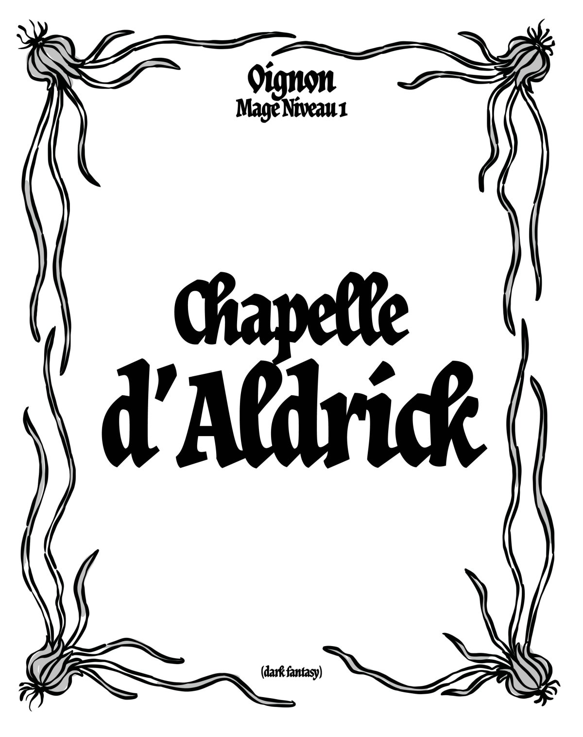 - Oignon, Mage Niveau 1 (dark fantasy)- page 49