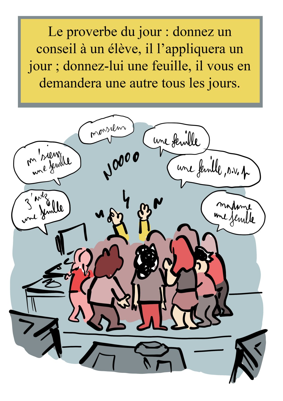 - Ma vie de prof (c'est un titre de merde, on est d'accord)- page 229