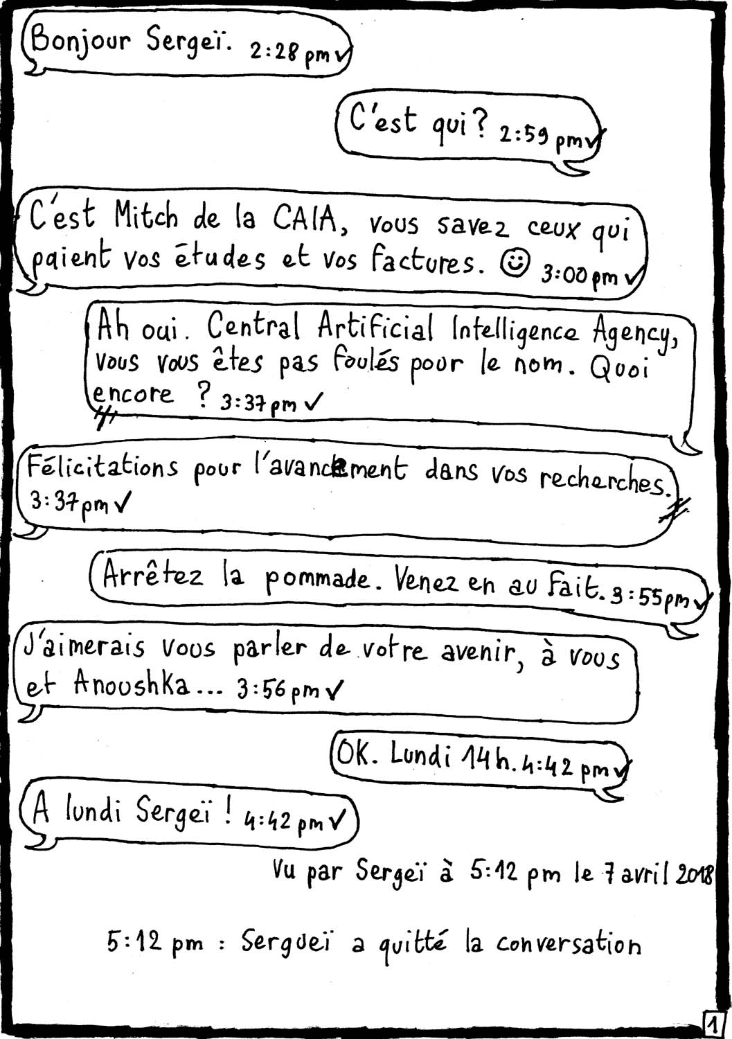 - Enter the Amish- page 1