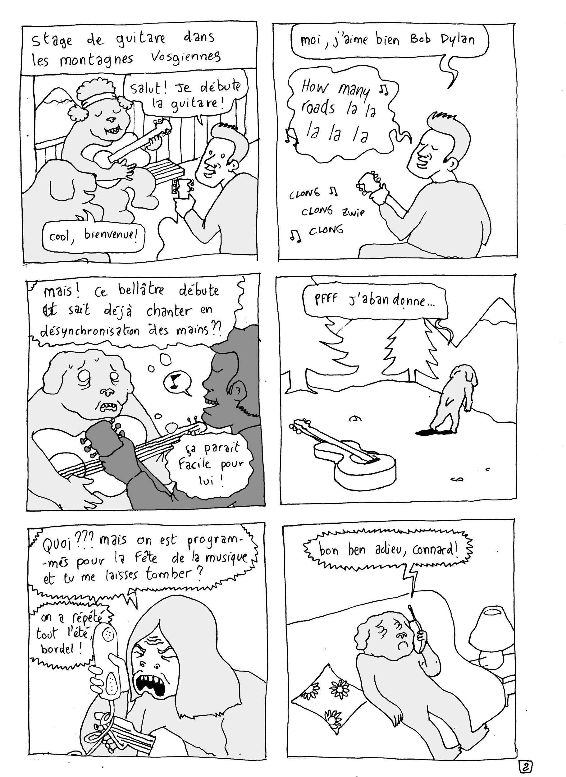 - La vie de musichien- page 2