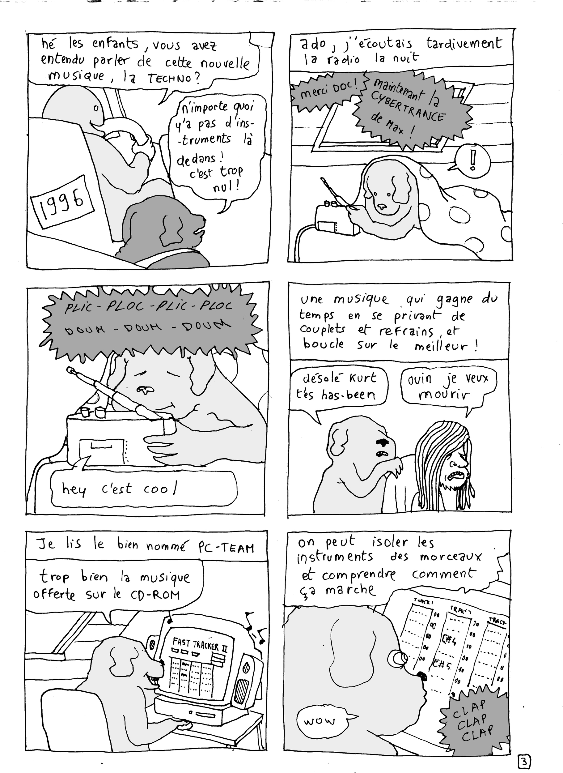 - La vie de musichien- page 3