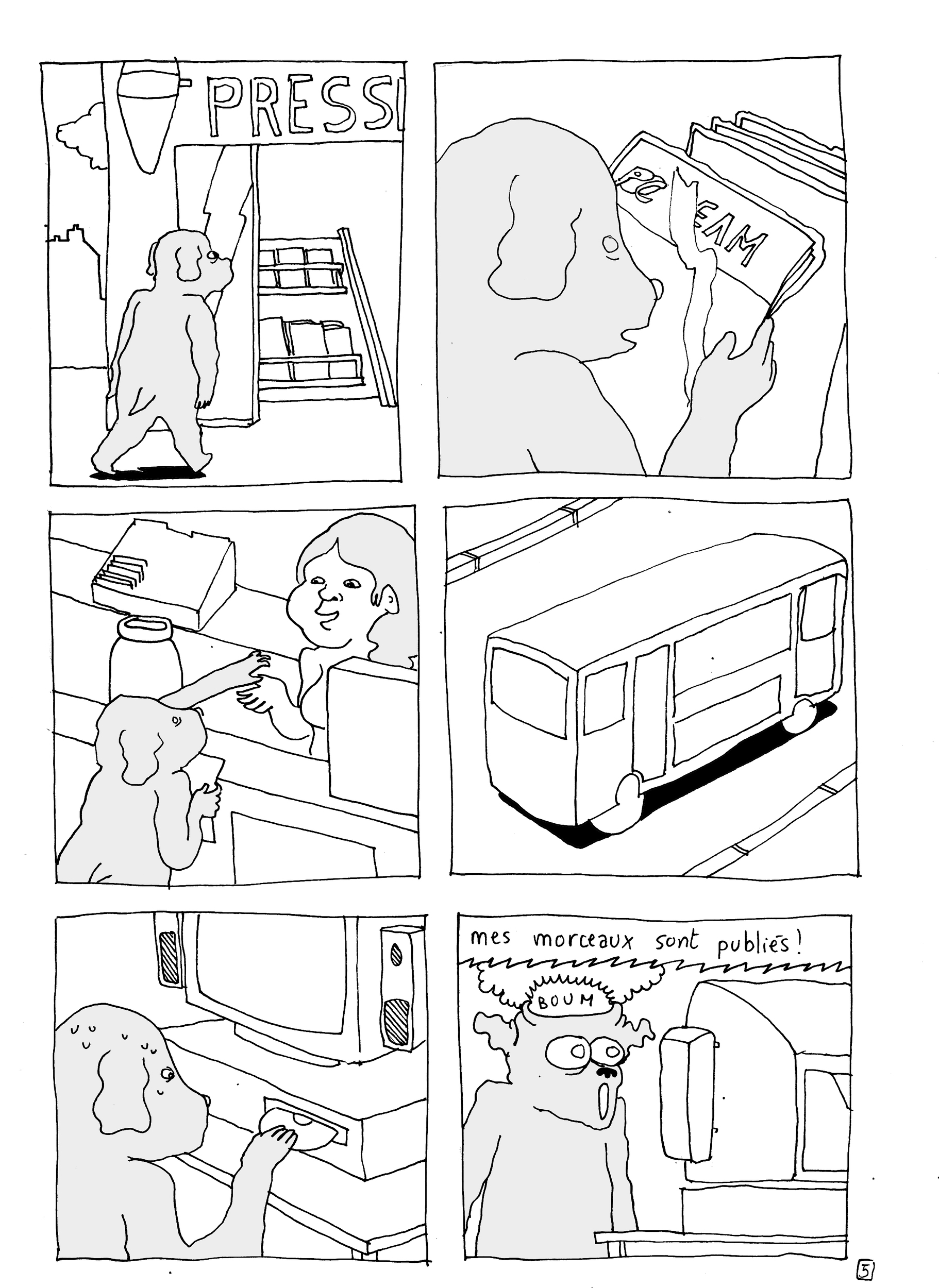 - La vie de musichien- page 5