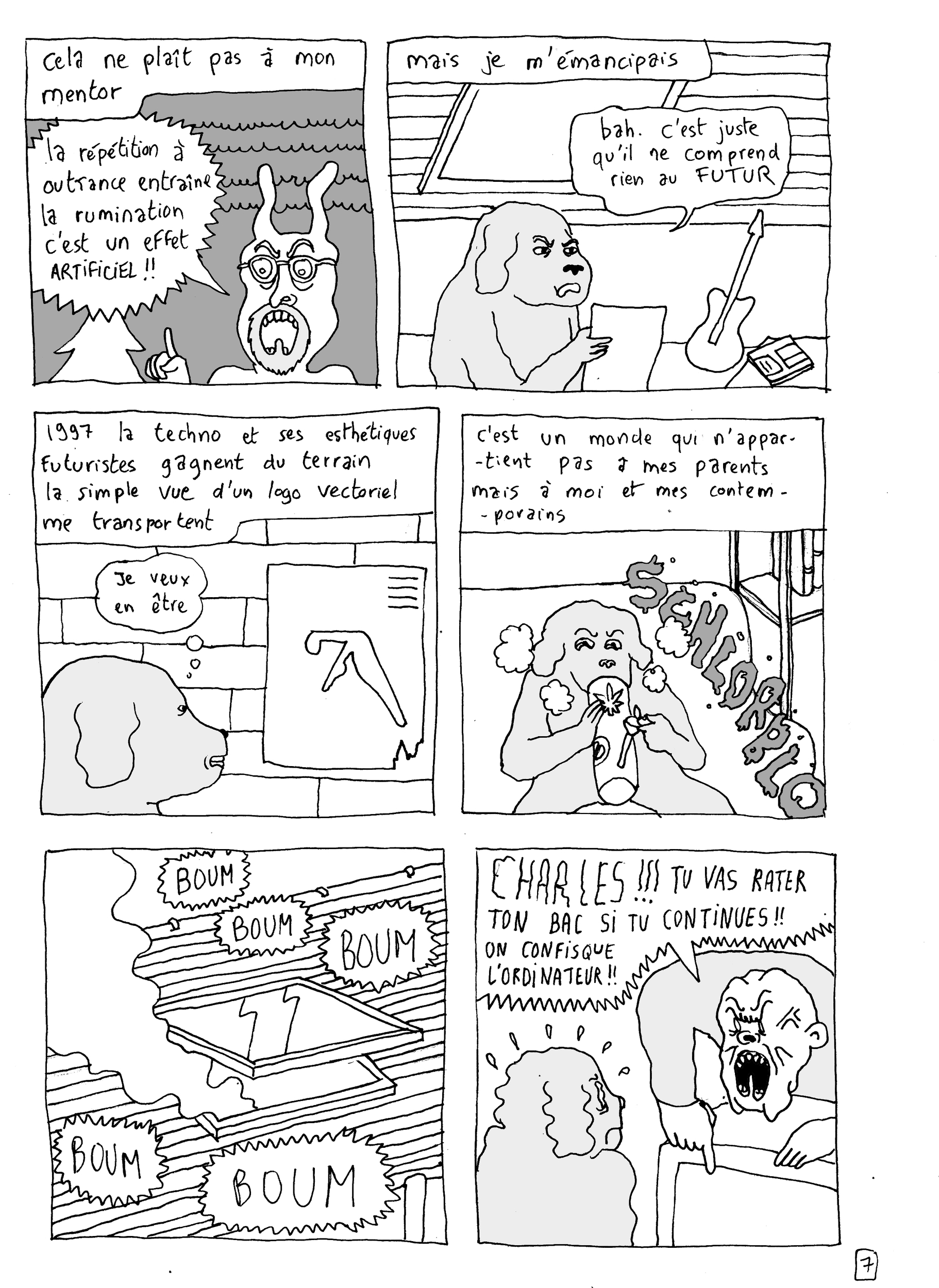 - La vie de musichien- page 7