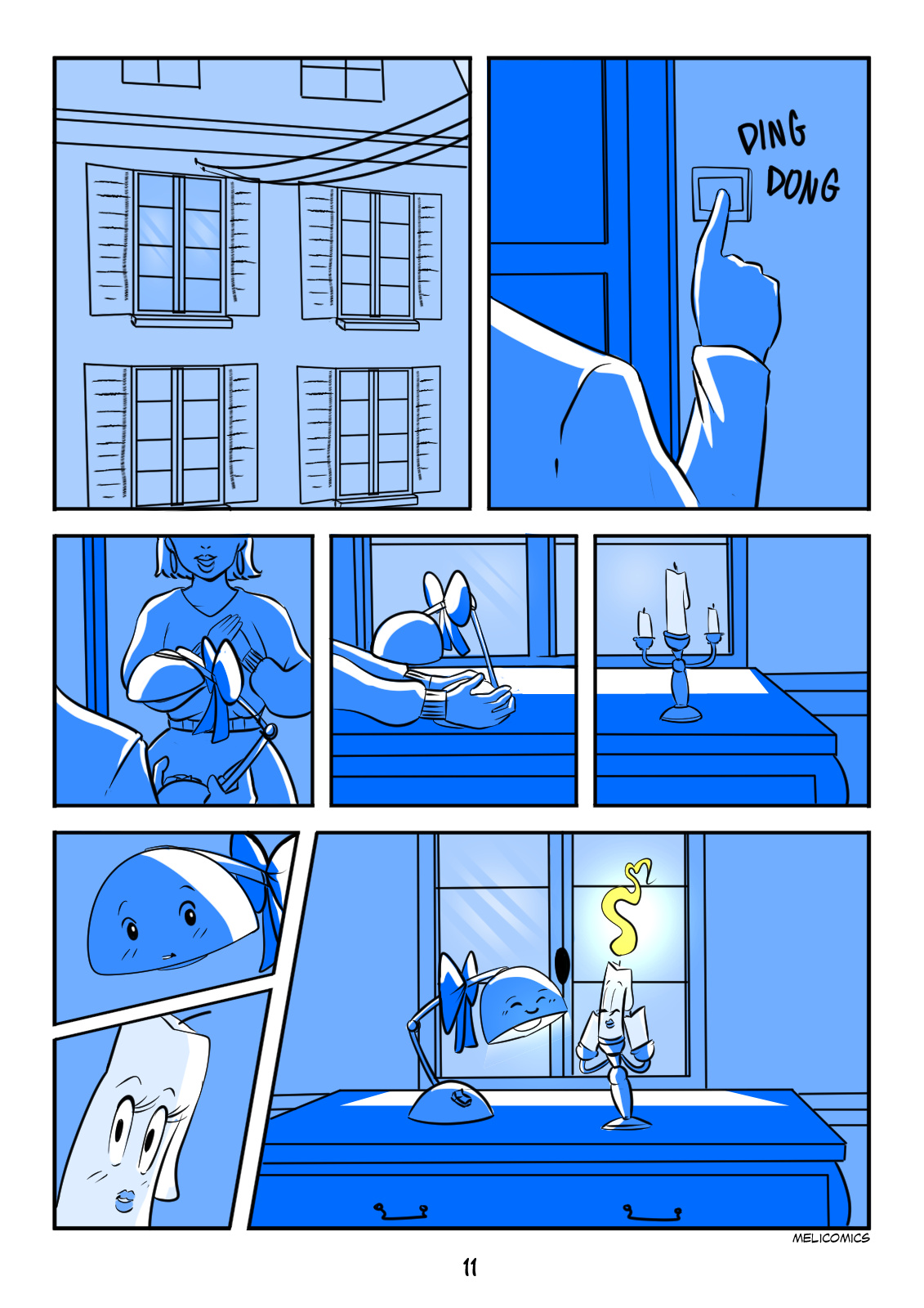 - La Lampe et la Chandelle- page 12