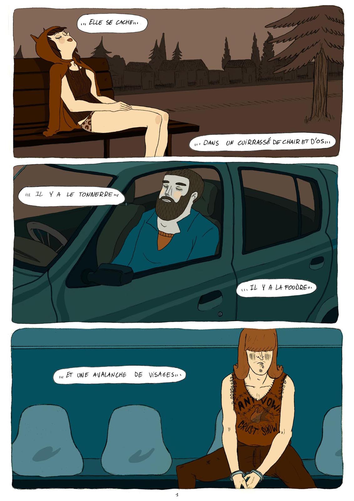 - L'empreinte des météores- page 1