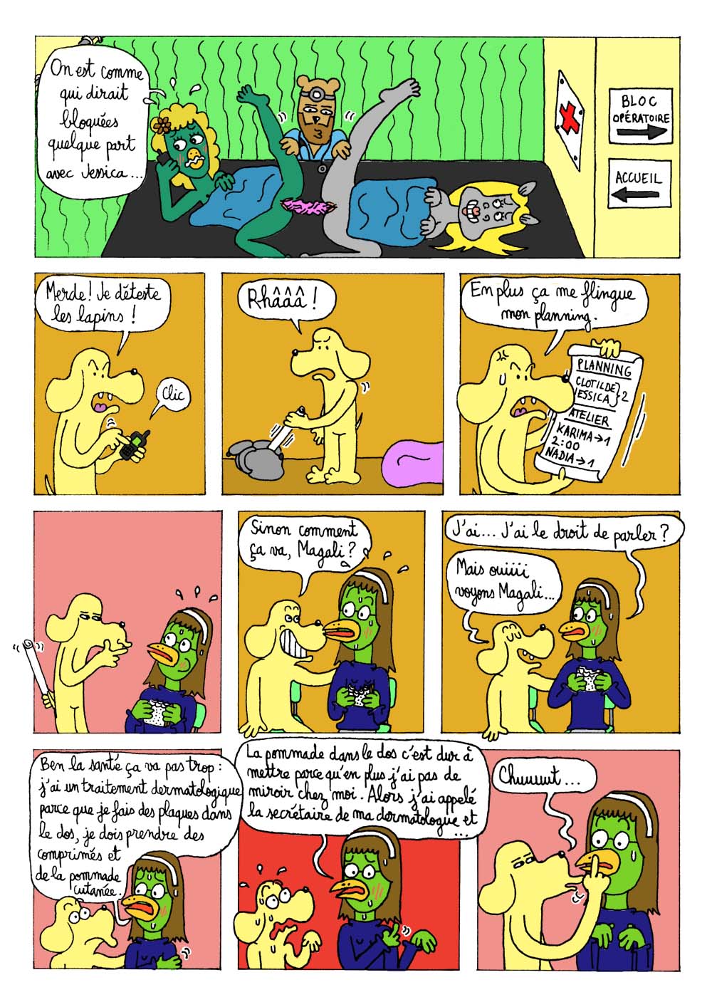 - L'Usine à femmes- page 45