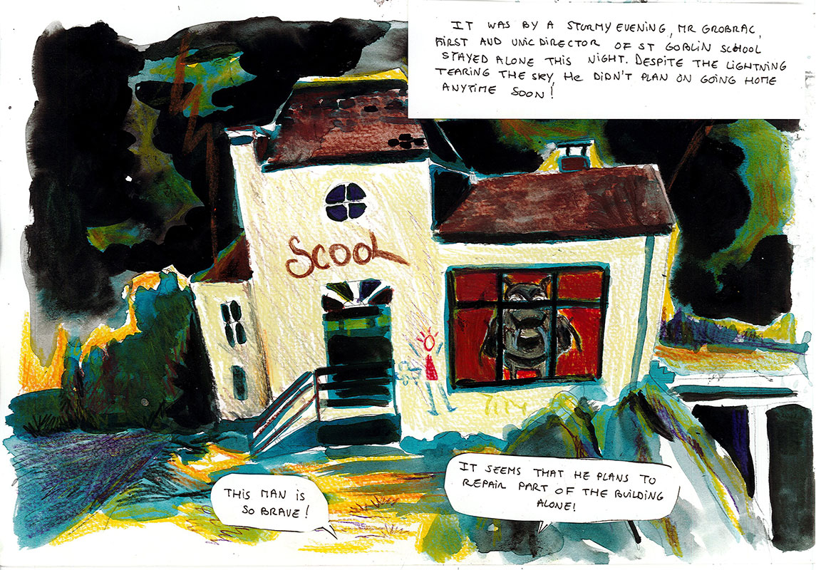 - the secret activity of the headmaster- page 2